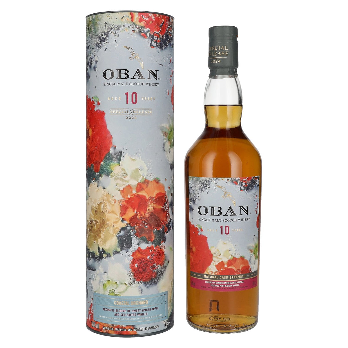 Oban 10 Years Old Coastal Orchard Single Malt Special Release 2024 58% Vol. 0.7l in Gift Box