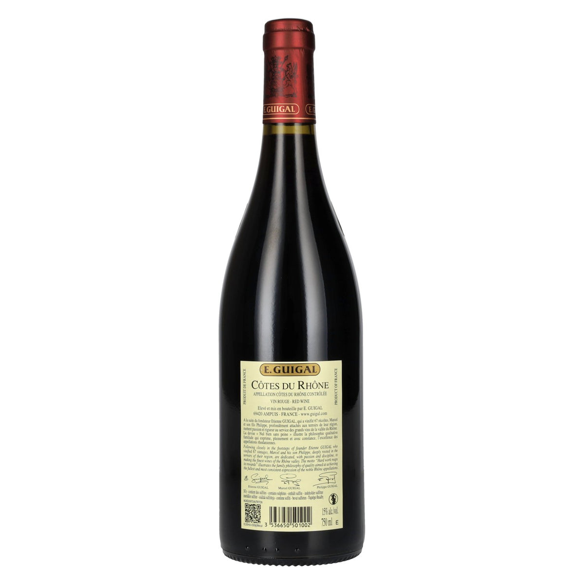 E.Guigal Côtes du Rhône AC 2023 15% ABV 0.75 l