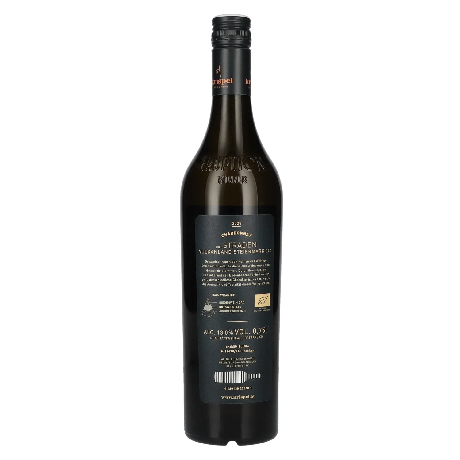 KRISPEL Chardonnay Straden Vulkanland Steiermark DAC 2023 13% Vol. 0,75l