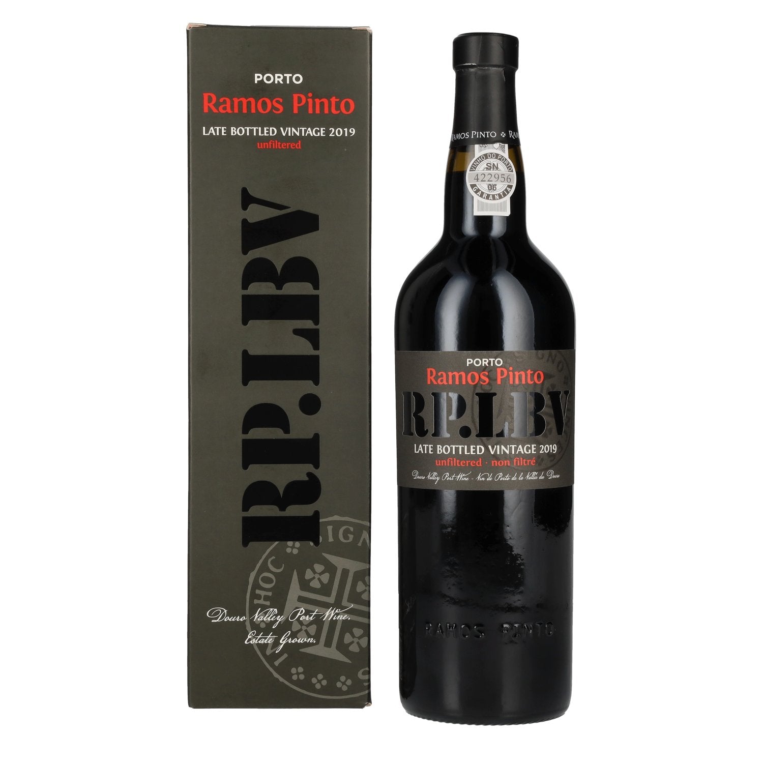 Ramos Pinto RP.LBV Late bottled Vintage 2019 19,5% Vol. 0,75l in Geschenkbox