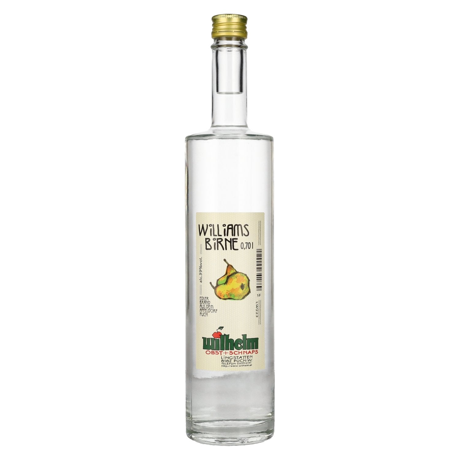 Wilhelm Williamsbrand 39% Vol. 0.7l