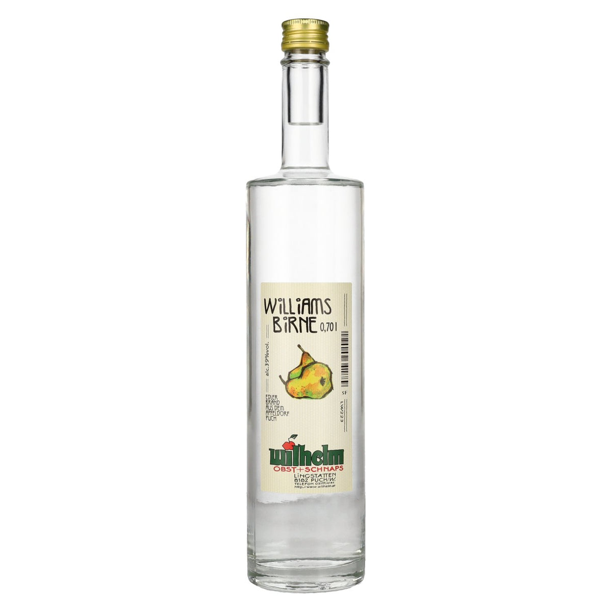Wilhelm Williamsbrand 39% Vol. 0.7l
