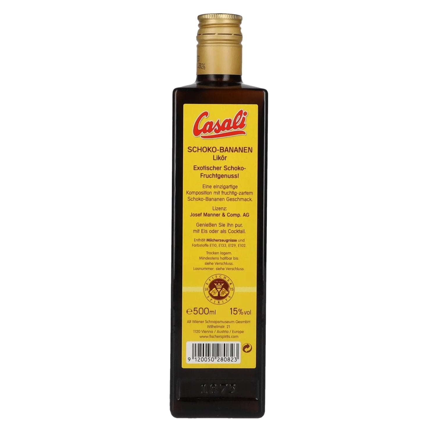 Casali Original CHOCO-BANANA Liqueur 15% Vol. 0.5l