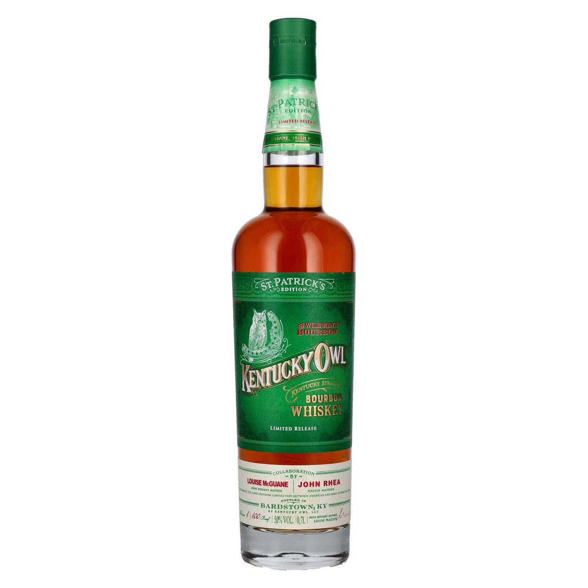 Kentucky Owl Bourbon Whiskey ST. PATRICK'S EDITION 50% Vol. 0.7l