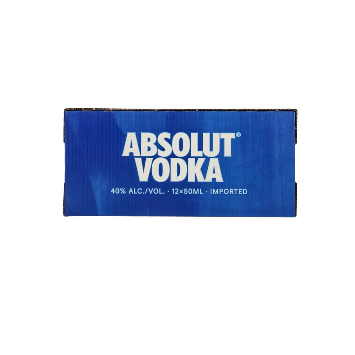Absolut Vodka 40% ABV, 12 x 0.05 l