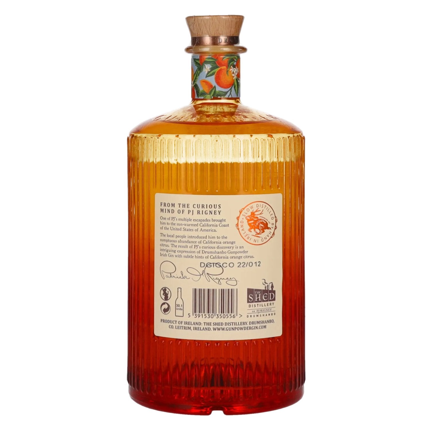 Drumshanbo Gunpowder Irish Gin with California Orange Citrus 43% Vol. 0.7l