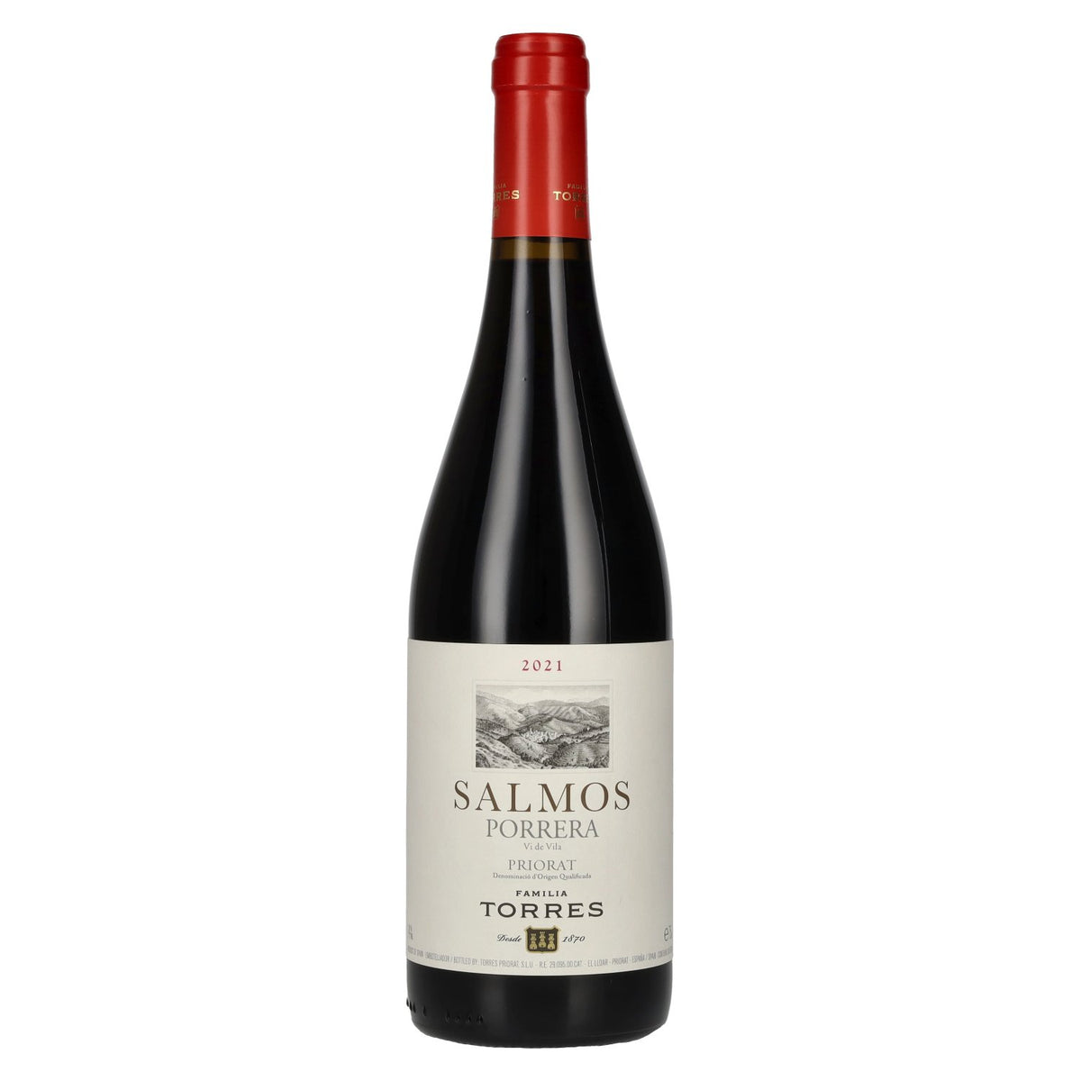 Torres Salmos Porrera Vi de Vila PRIORAT 2021 14% Vol. 0,75l