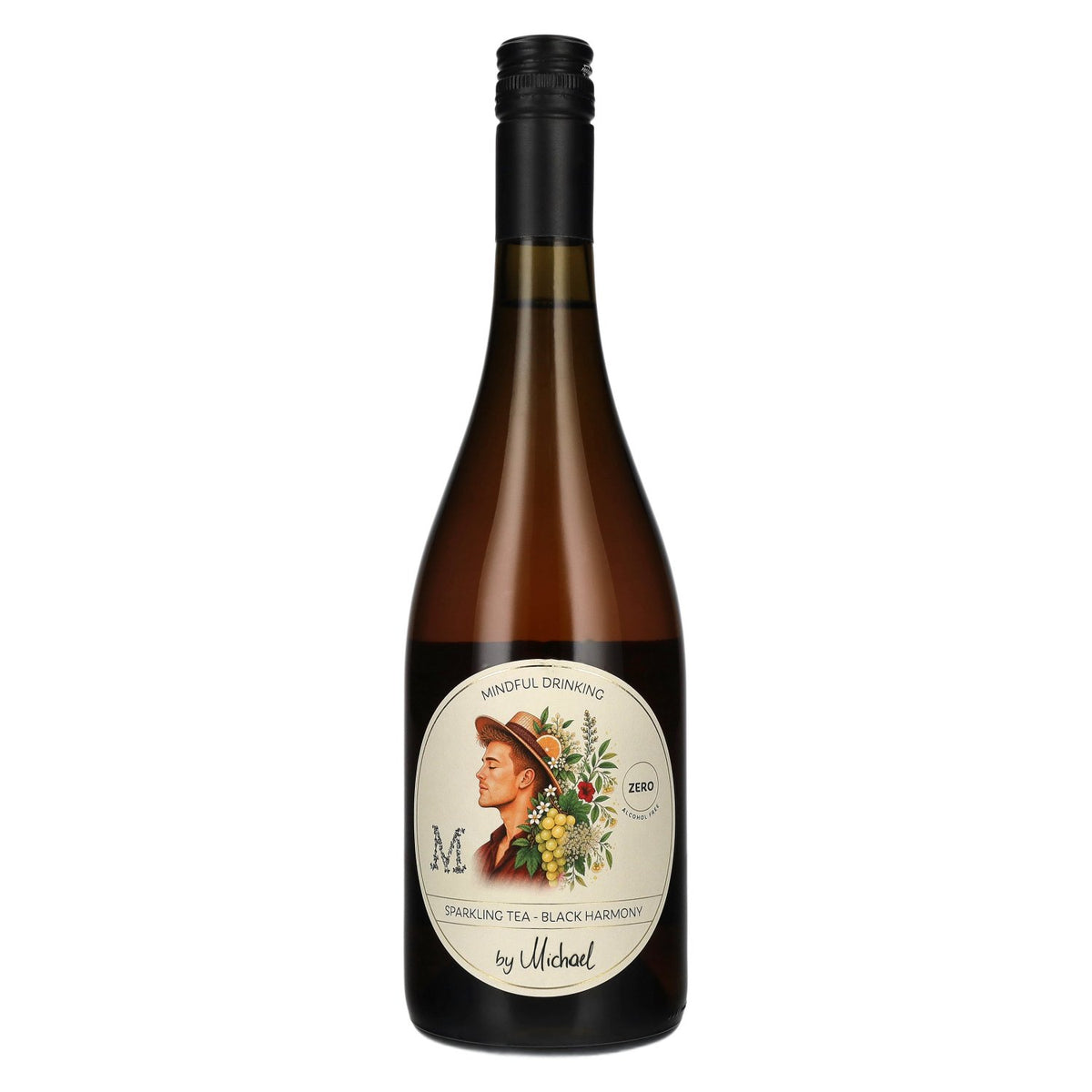 MICHAEL Sparkling Tea Black Harmony Non-Alcoholic 0.74 l