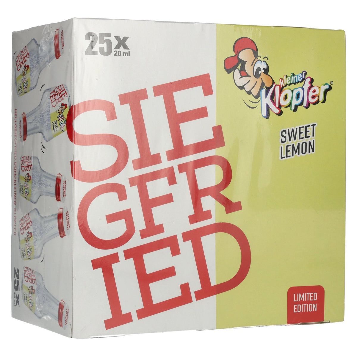 Kleiner Klopfer Siegfried Sweet Lemon 15% Vol. 25x0.02L