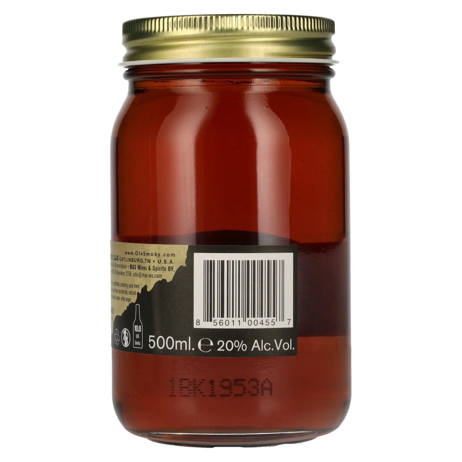 Ole Smoky Tennessee Moonshine BLACKBERRY 20% Vol. 0.5l