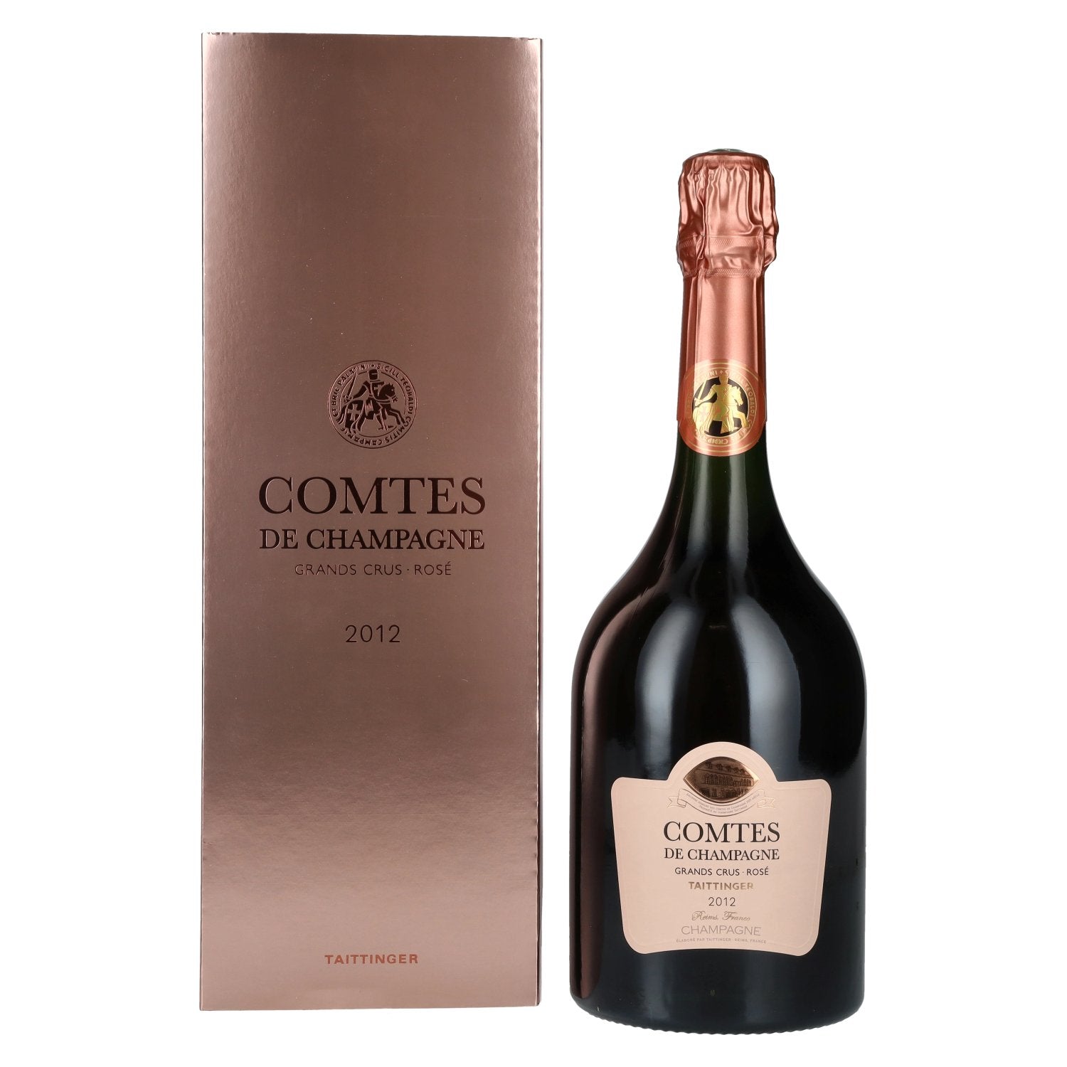 Taittinger COMTES DE CHAMPAGNE Rosé 2012 12.5% Vol. 0.75l in Gift Box