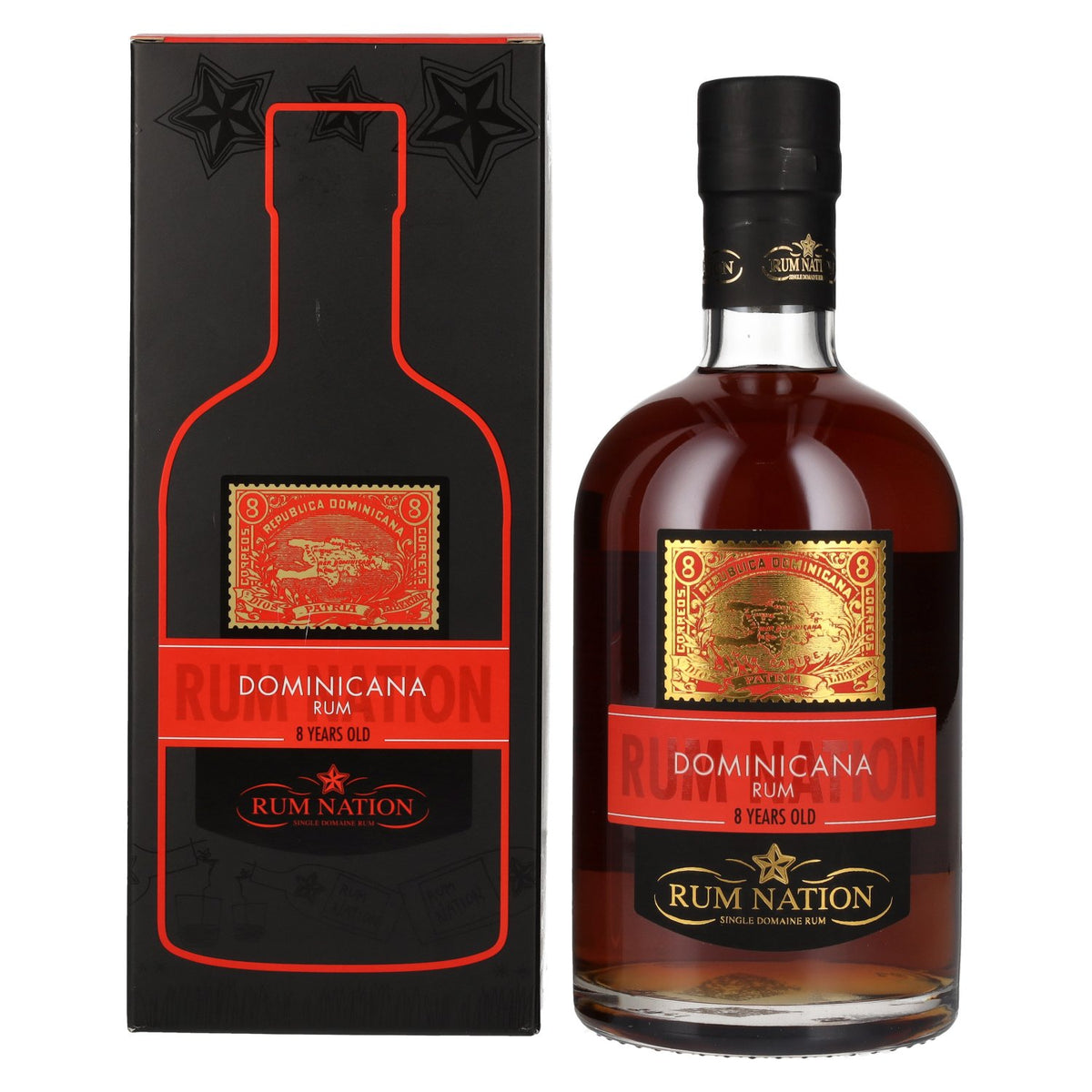 Rum Nation Dominicana 8 Years Old Limited Edition 40.9% Vol. 0.7l in gift box
