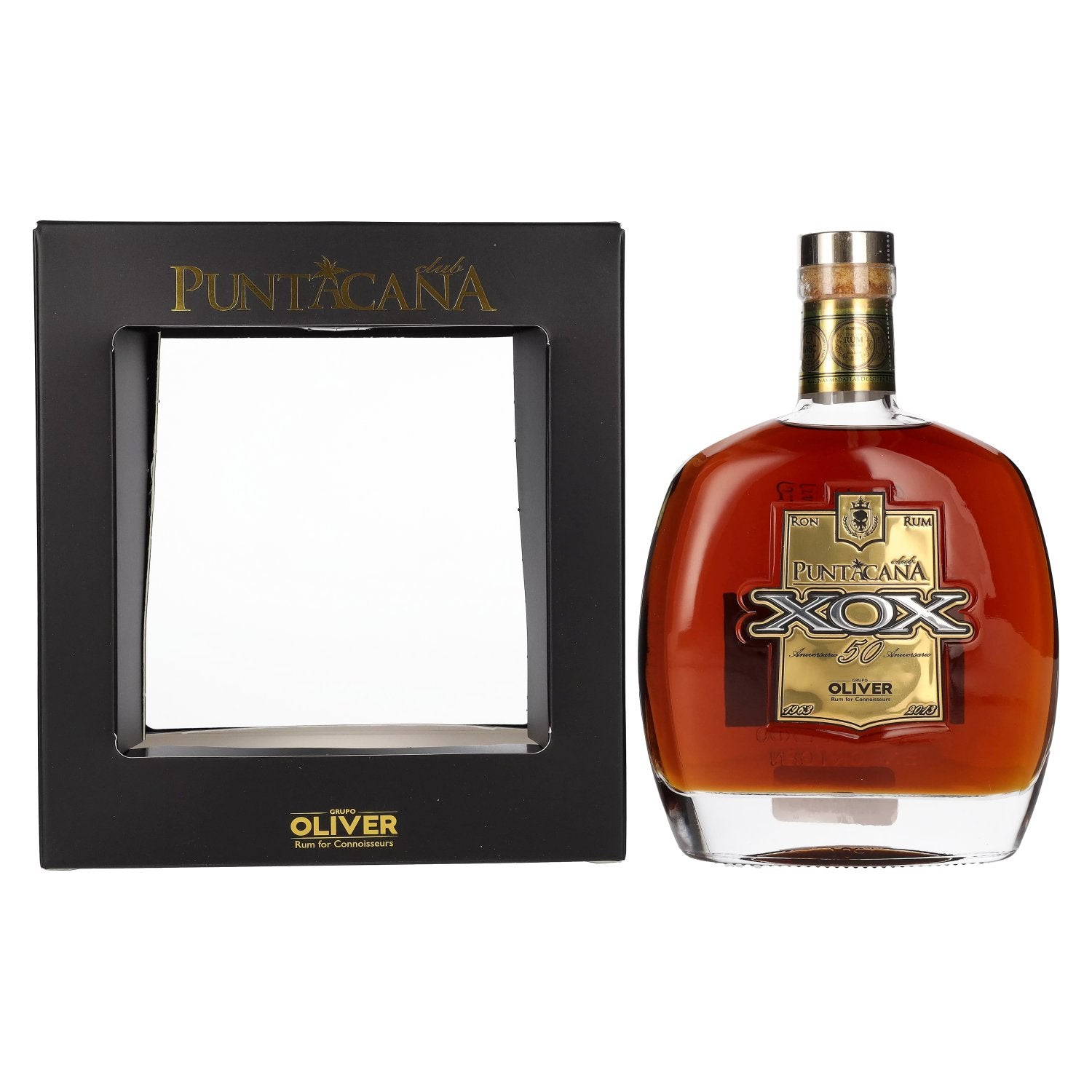 Puntacana Club XOX Rum 50 Aniversario 40% Vol. 0.7l in Gift Box