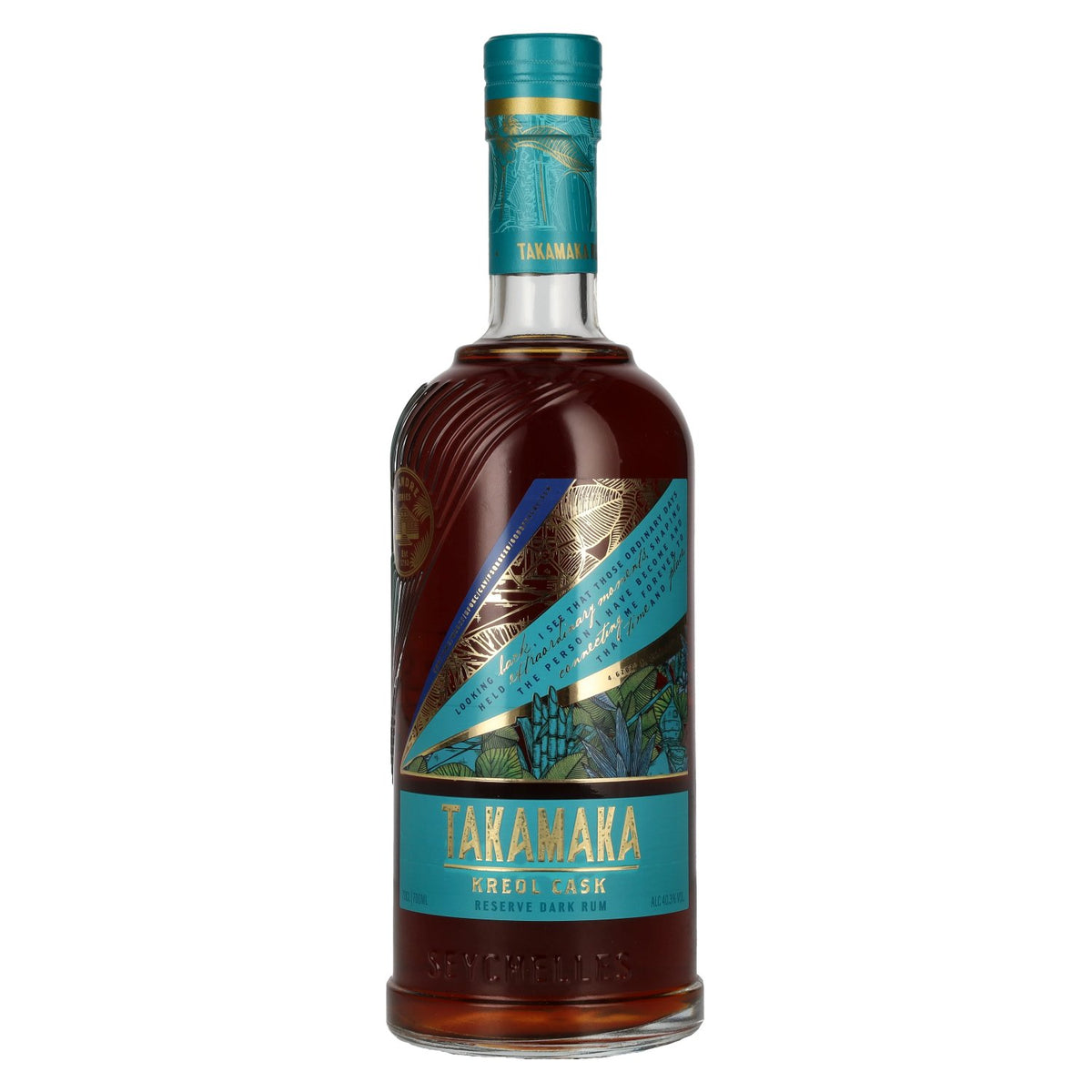 Takamaka KREOL CASK Reserve Dark Rum 40,3% Vol. 0,7l
