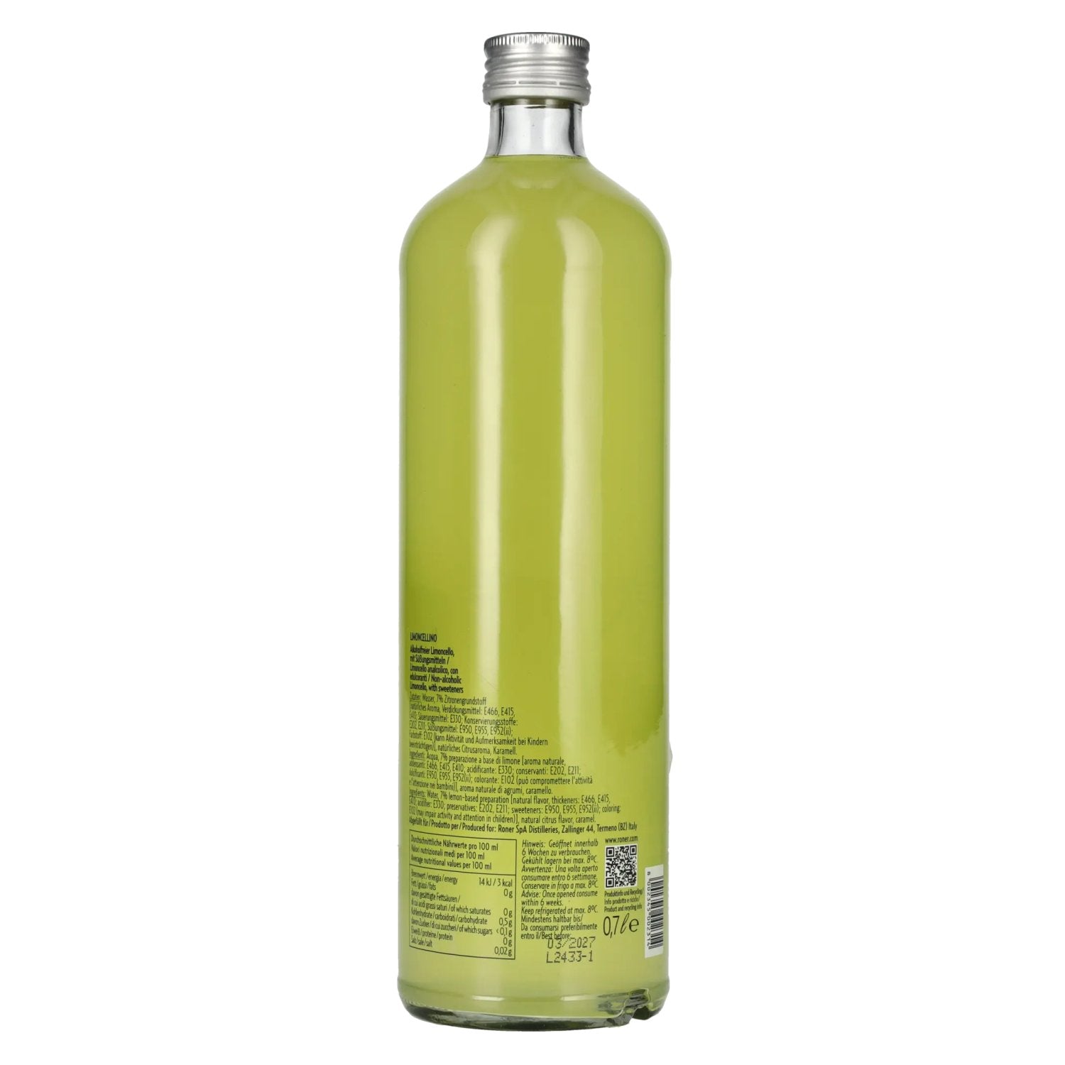 Limoncellino alcohol free 0.0 0.7l