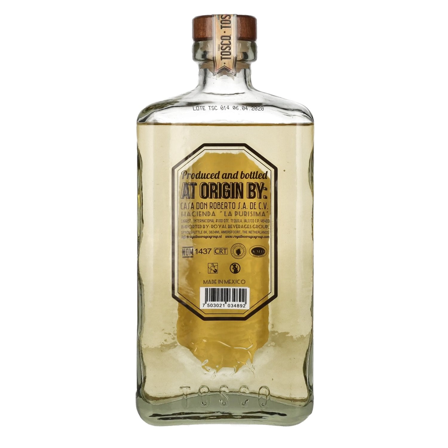 Don Roberto TOSCO REPOSADO 100% Agave 40% Vol. 0.7l