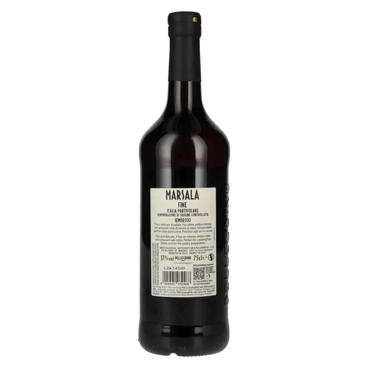 Pellegrino 1880 Marsala FINE ITALIA PARTICOLARE SEMI-DRY 17% Vol. 0.75l