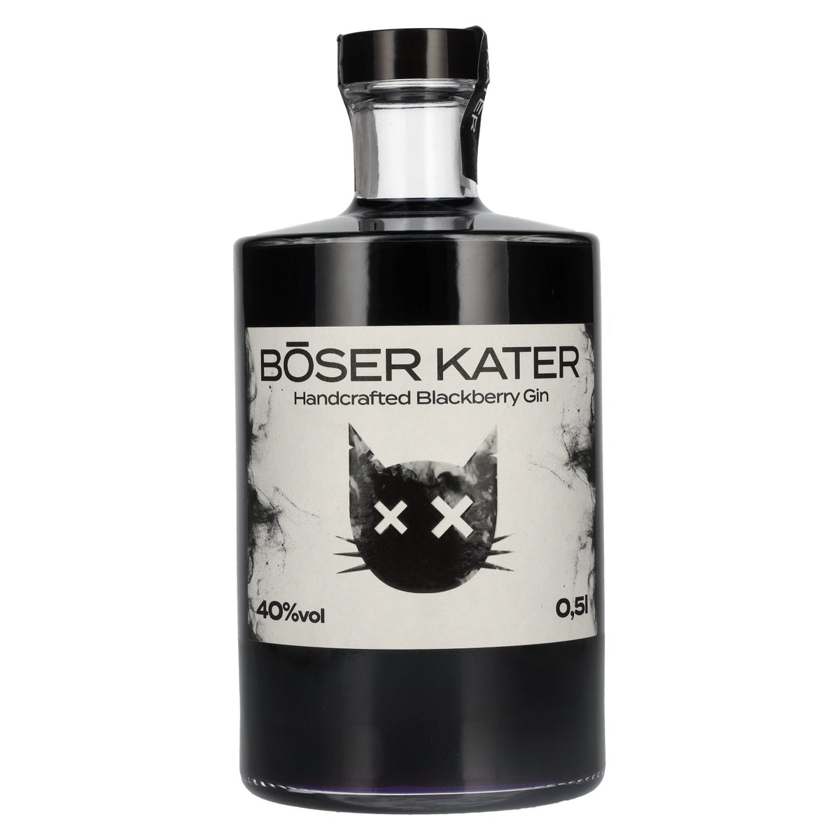 Böser Kater Handcrafted Blackberry Gin 40% ABV 0.5l
