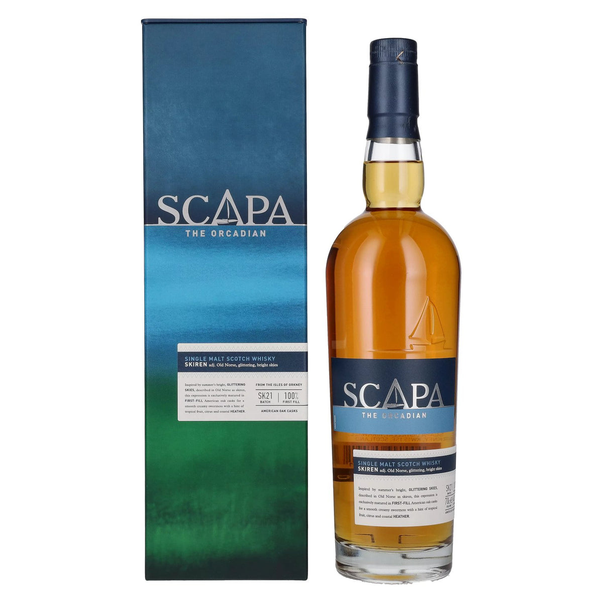 Scapa The Orcadian Skiren 40% Vol. 0.7l in gift box
