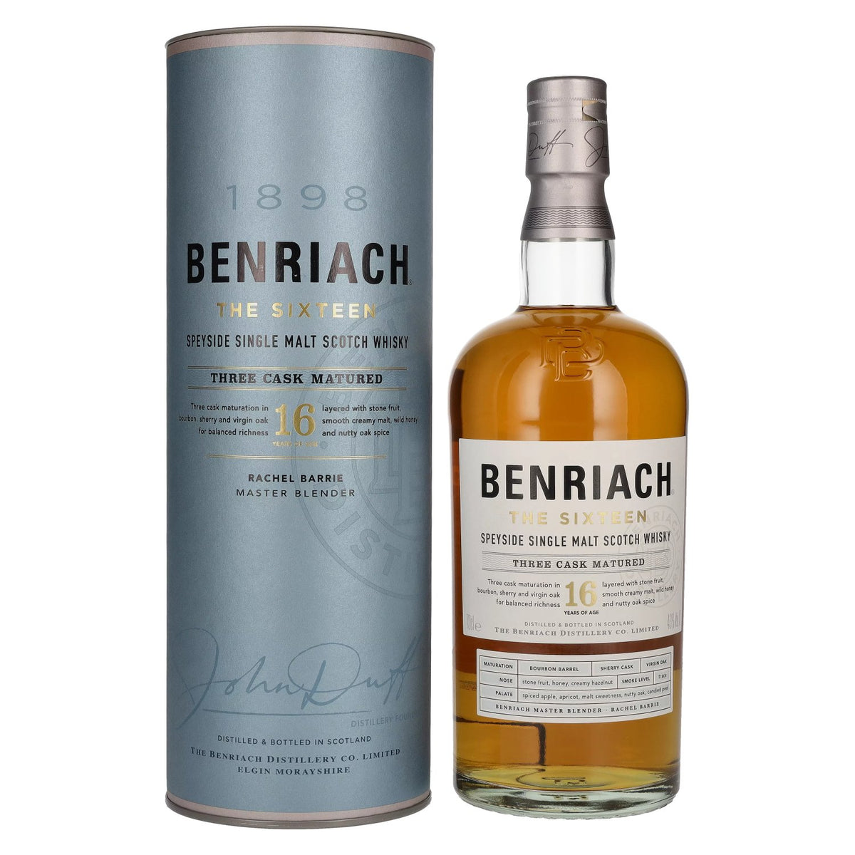 Benriach THE SIXTEEN Single Malt Three Cask Matured 43% Vol. 0,7l in Geschenkbox