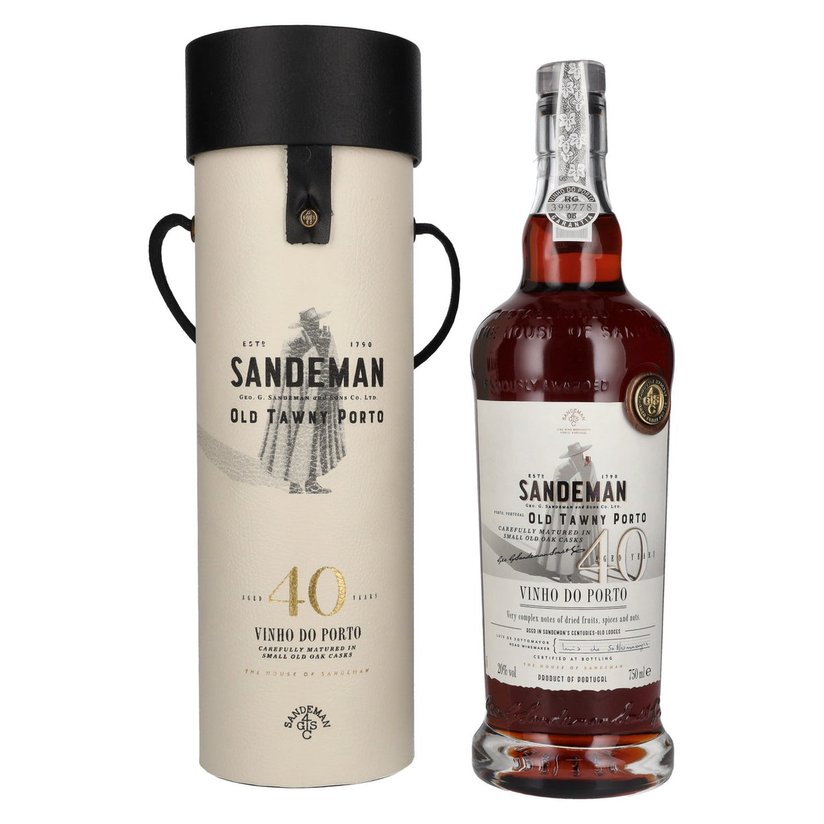 Sandeman 40 Years OLD TAWNY Port 20% Vol. 0.75L in gift box