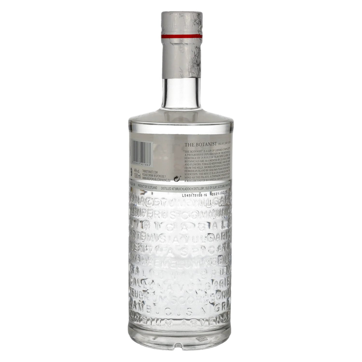 Botanist Islay Dry Gin 46% ABV 1l