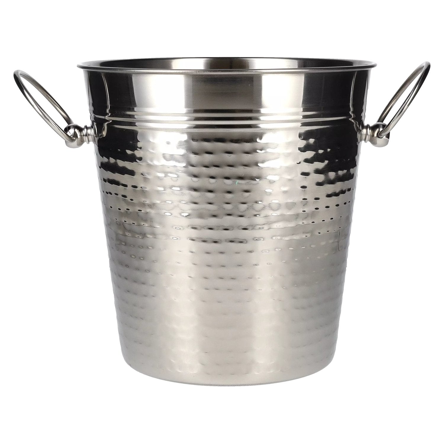 APS Wine and Champagne Cooler Stainless Steel Hammered Design 4L