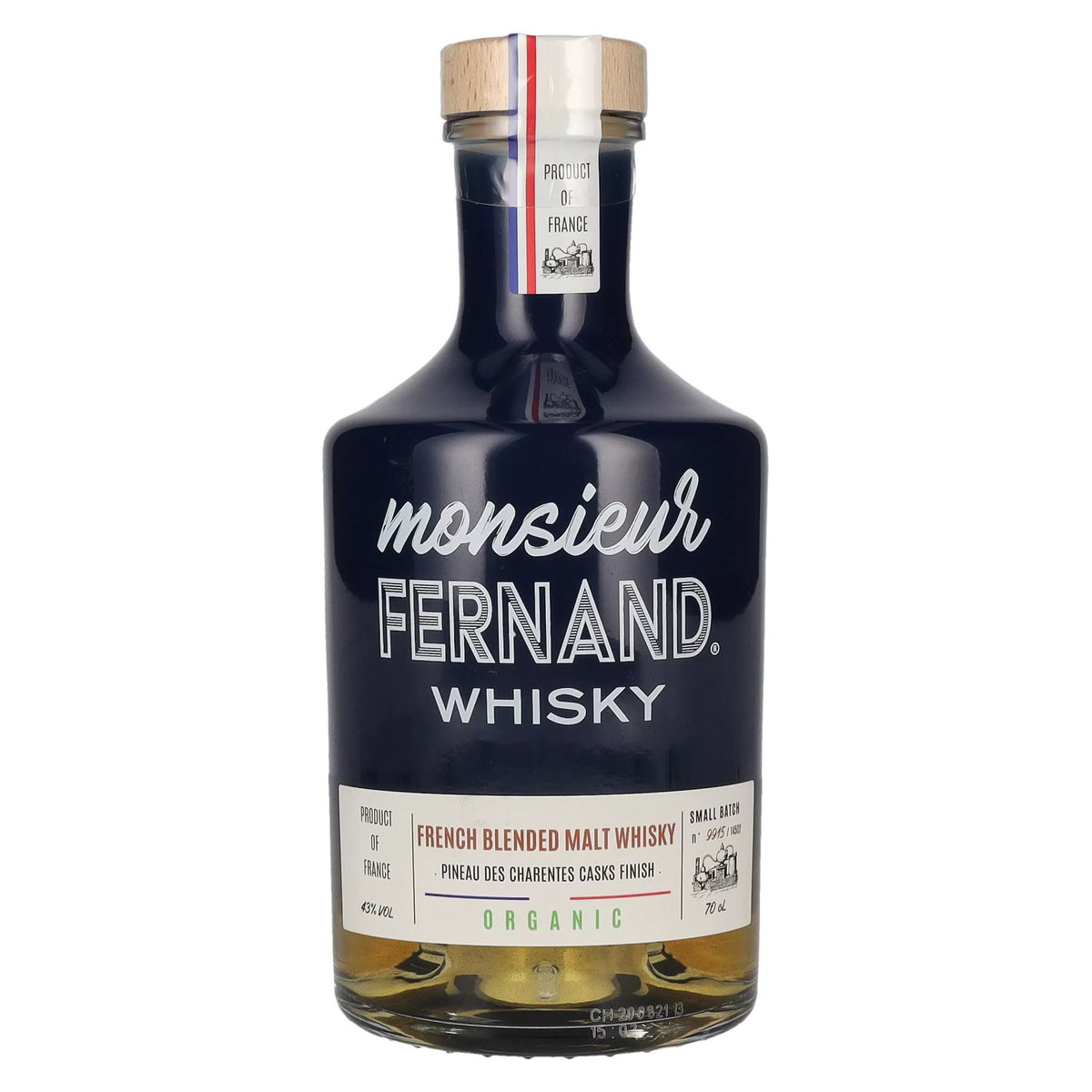 Monsieur Fernand French Blended Malt Whisky Pineau des Charentes Casks Finish 43% Vol. 0.7l