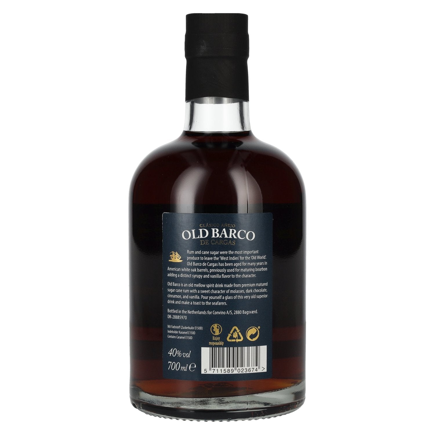 Old Barco De Cargas XO Gran Reserva 40% Vol. 0.7l