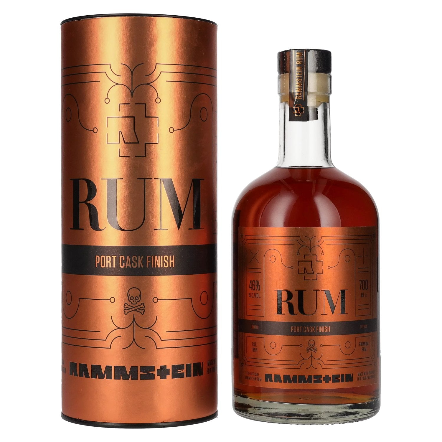 Rammstein Rum Port Cask Finish Limited Edition 46% Vol. 0.7l in Gift Box
