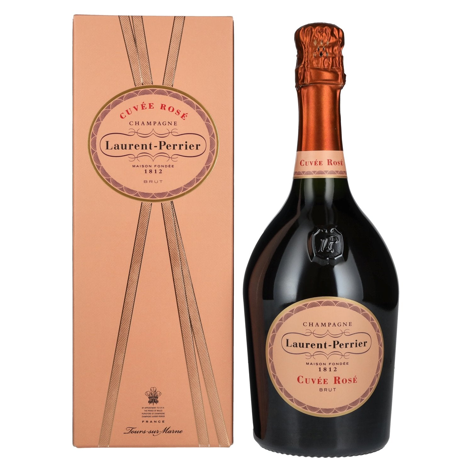 Laurent Perrier Champagne CUVÉE ROSÉ Brut 12% Vol. 0,75l in Geschenkbox
