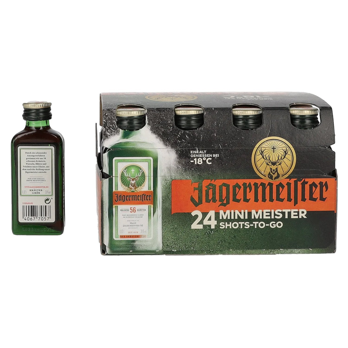 Jägermeister 35% Vol. 24x0.02l