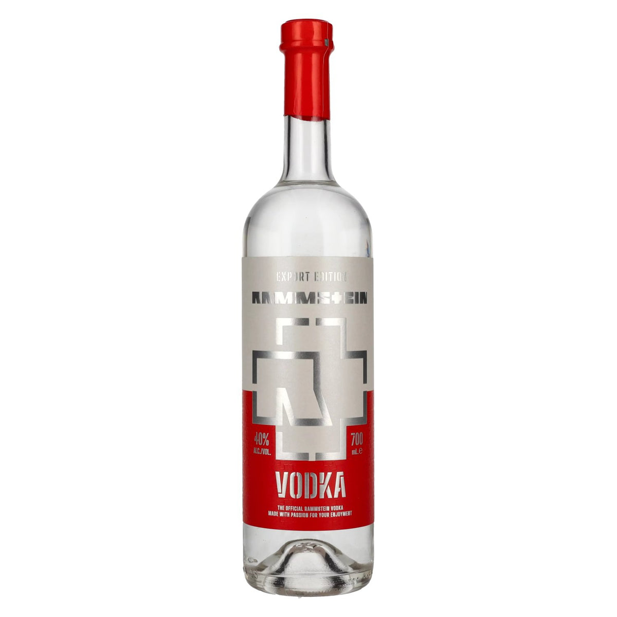 Rammstein Vodka Export Edition 40% ABV 0.7l