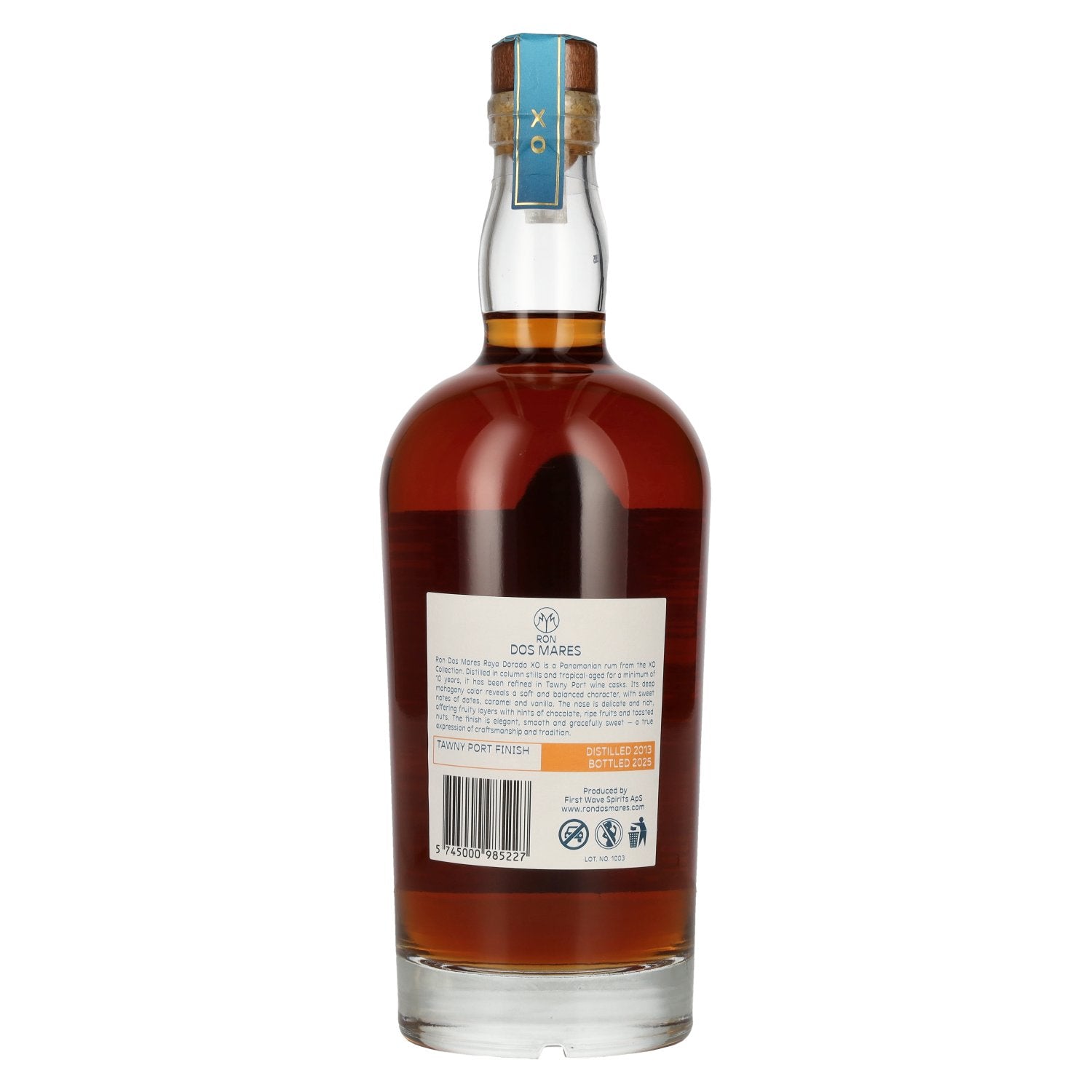 Ron Dos Mares XO Raya Dorada Special Edition 40% Vol. 0,7l