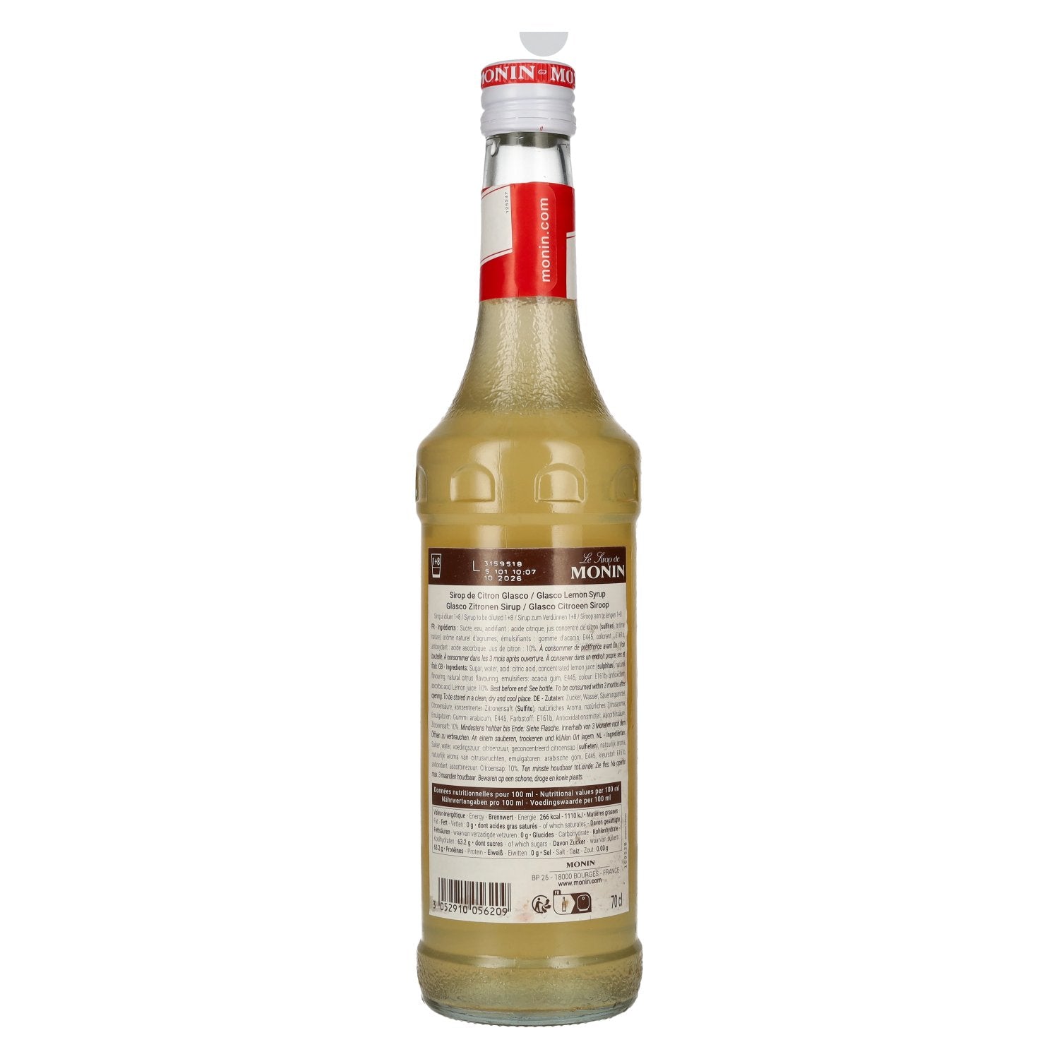 Le Sirop de Monin ZITRONE 0,7l