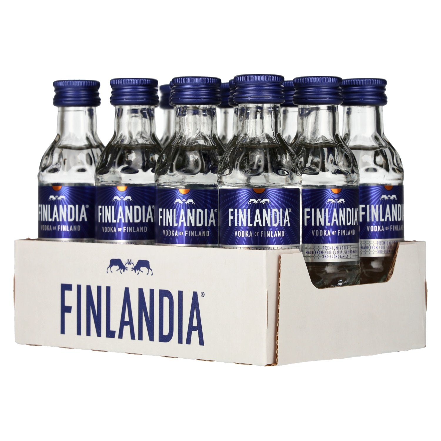 Finlandia Vodka of Finland 40% Vol. 12x0.05l