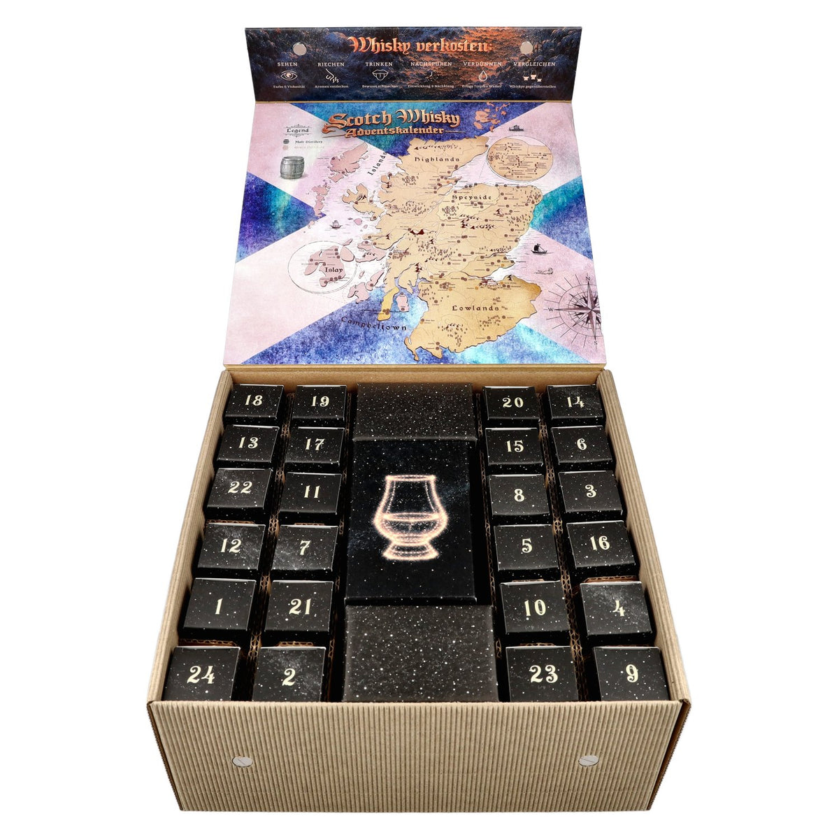Scotch Whisky Advent Calendar 2026 49.1% ABV 24 x 0.02 l