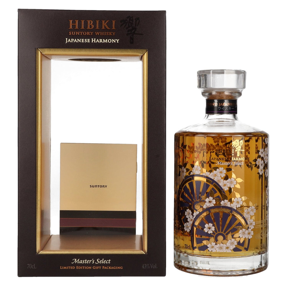Suntory Hibiki Japanese Harmony Master's Select Japanese Blended Whisky Limited Edition 43% Vol. 0.7l in Gift Box