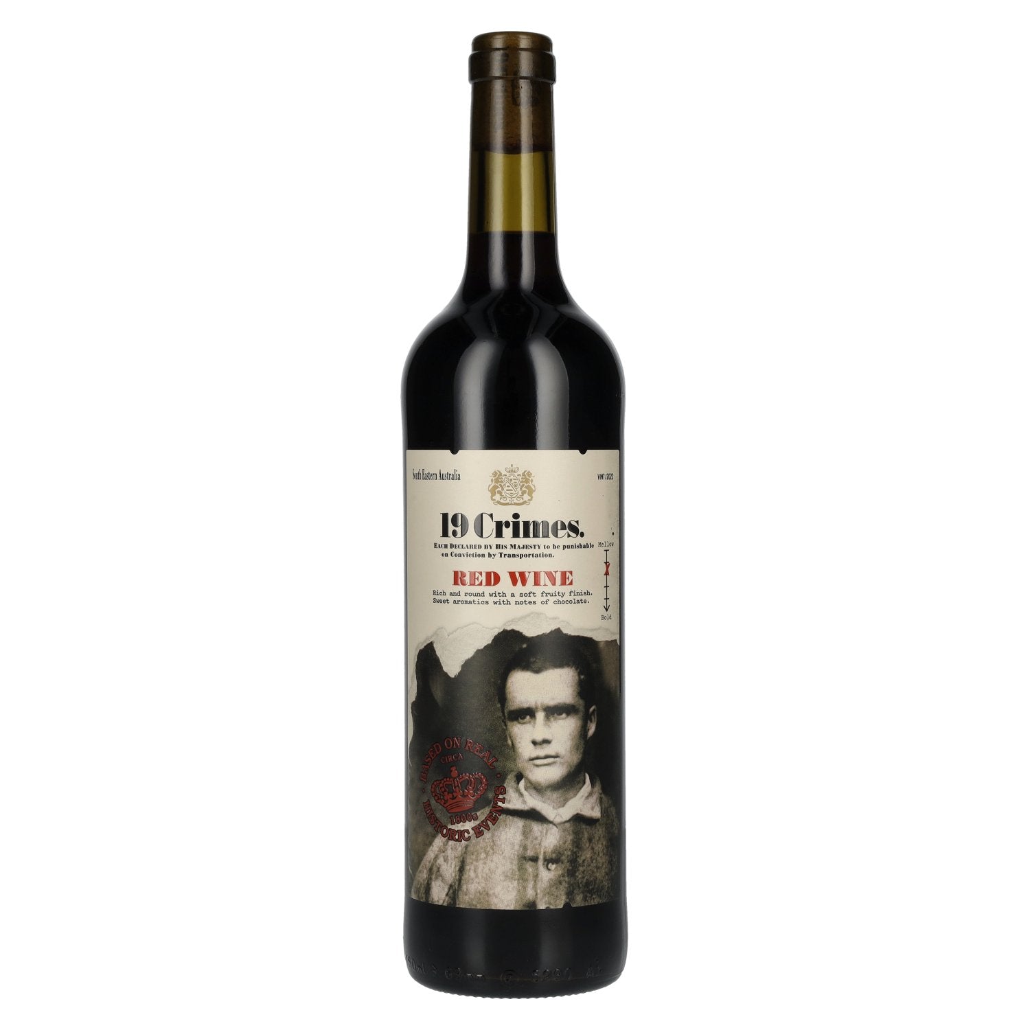 19 Crimes Red Wine 13.5% Vol. 0.75l