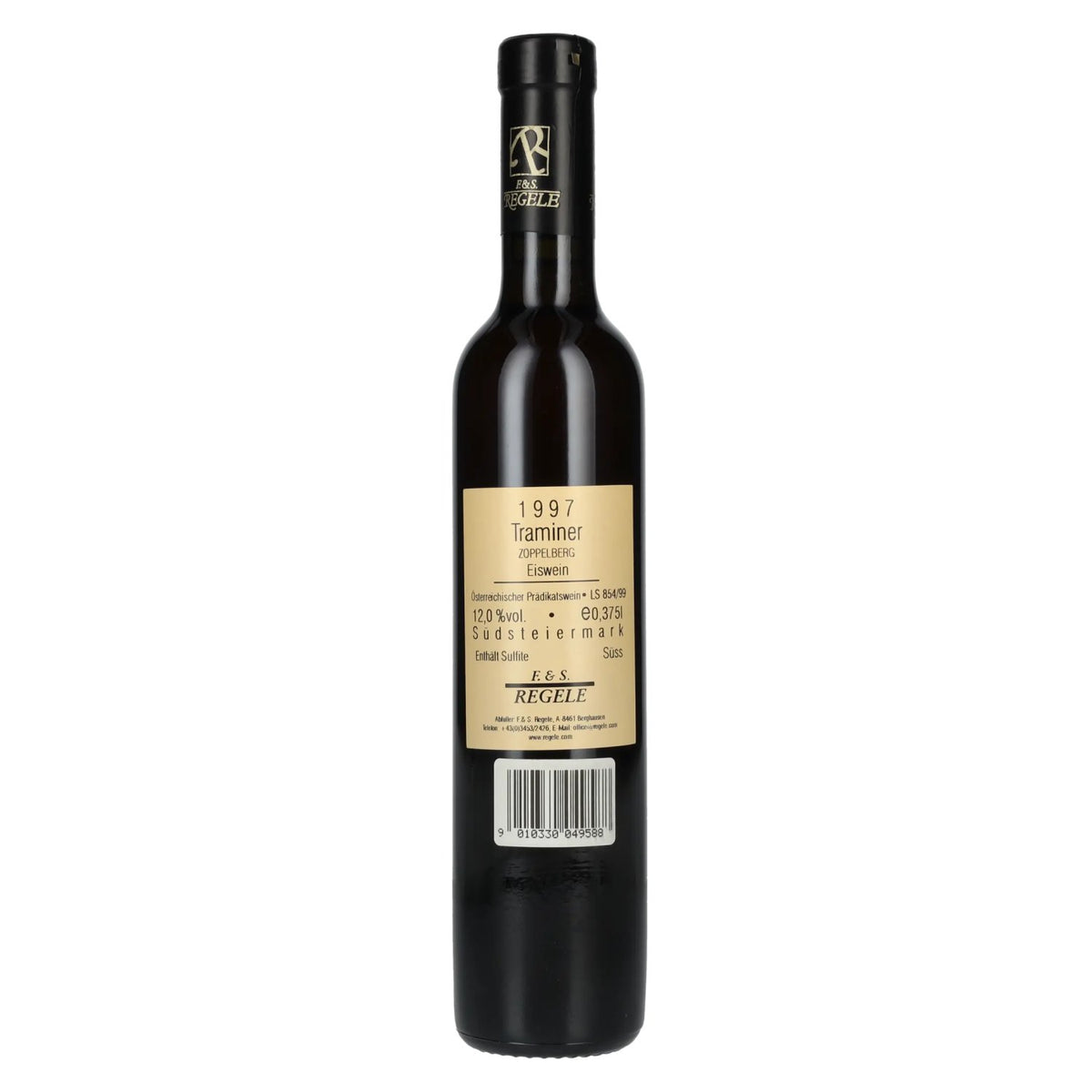 Regele Traminer Sulztaler Zoppelberg Eiswein 1997 12% Vol. 0,375l