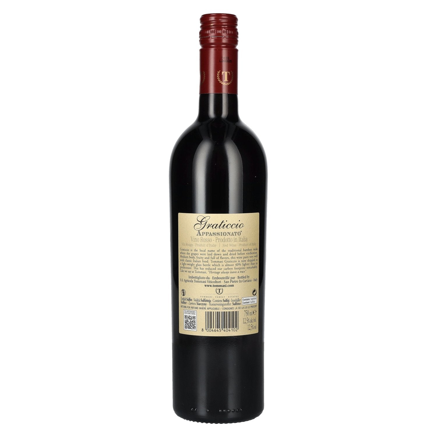 Tommasi Graticcio Appassionato 2022 12,5% Vol. 0,75l