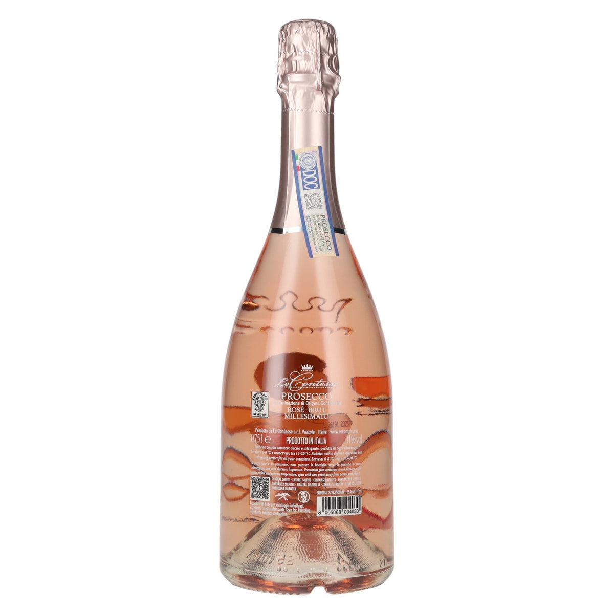 Le Contesse Prosecco Rosè Brut Millesimato DOC 2025 11% Vol. 0,75l
