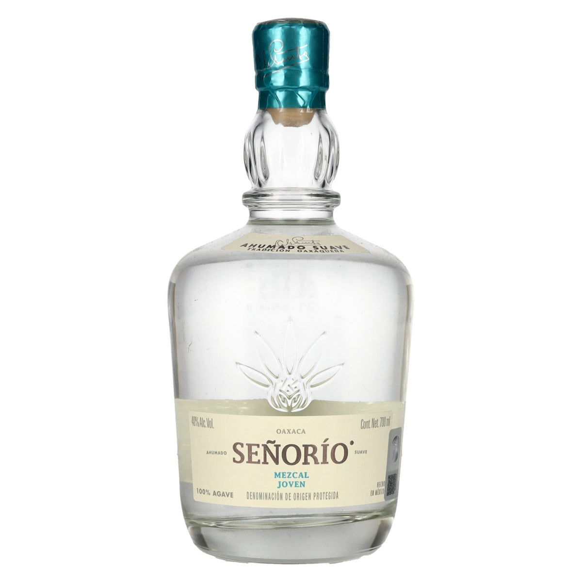Señorio Mezcal Joven 100% Agave PDO 40% Vol. 0.7l