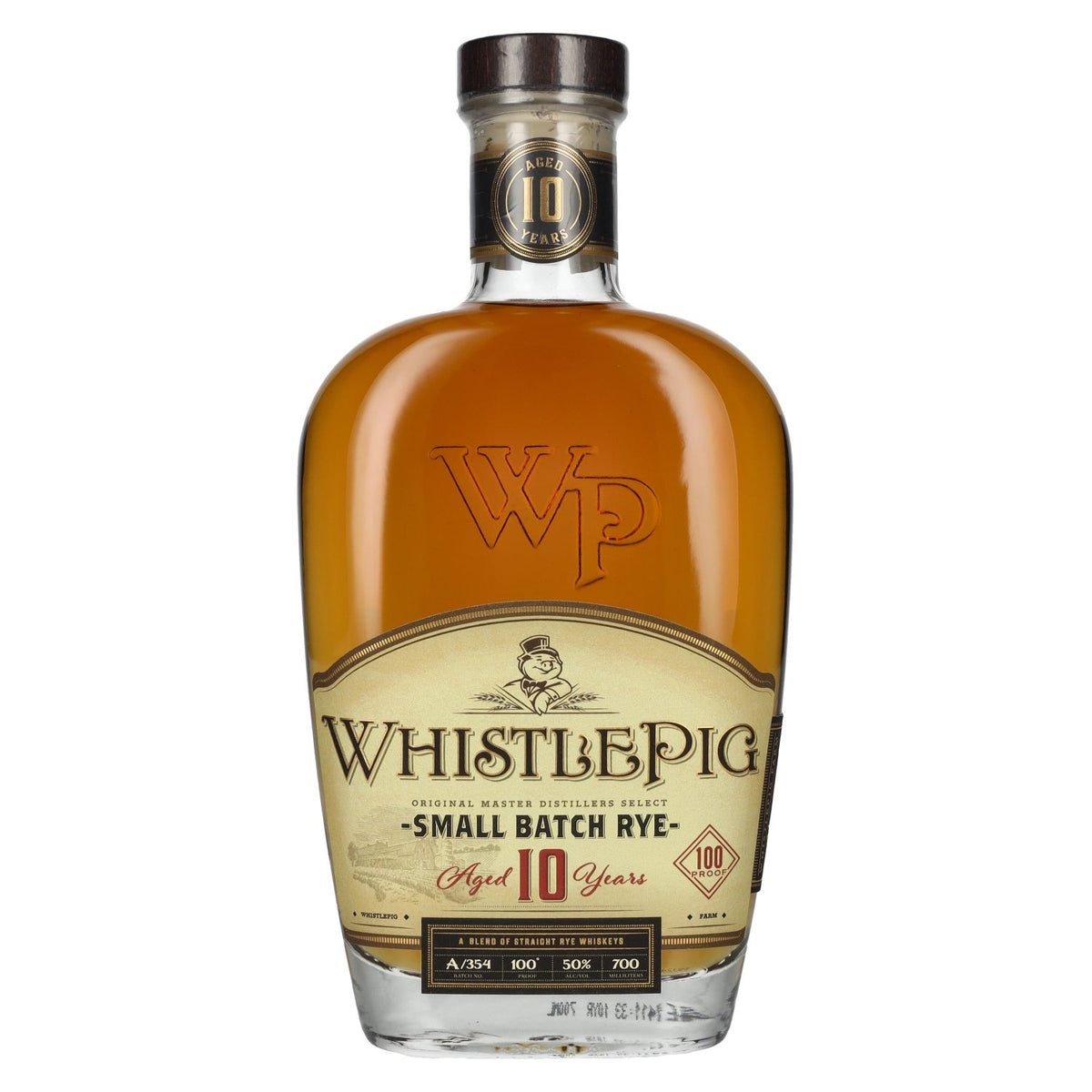 WhistlePig 10 Years Old SMALL BATCH Rye Whiskey 50% Vol. 0,7l