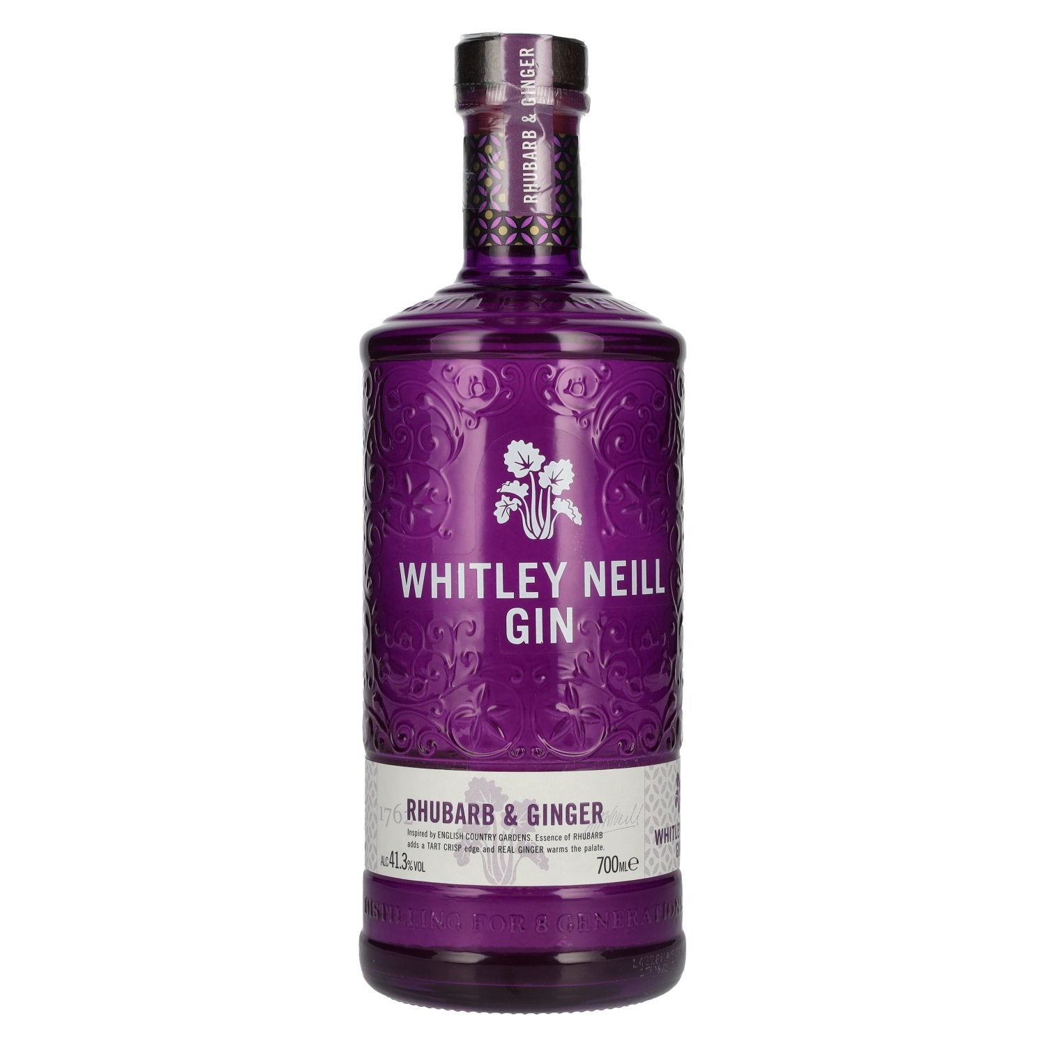 Whitley Neill RHUBARB & GINGER GIN 41.3% Vol. 0.7l