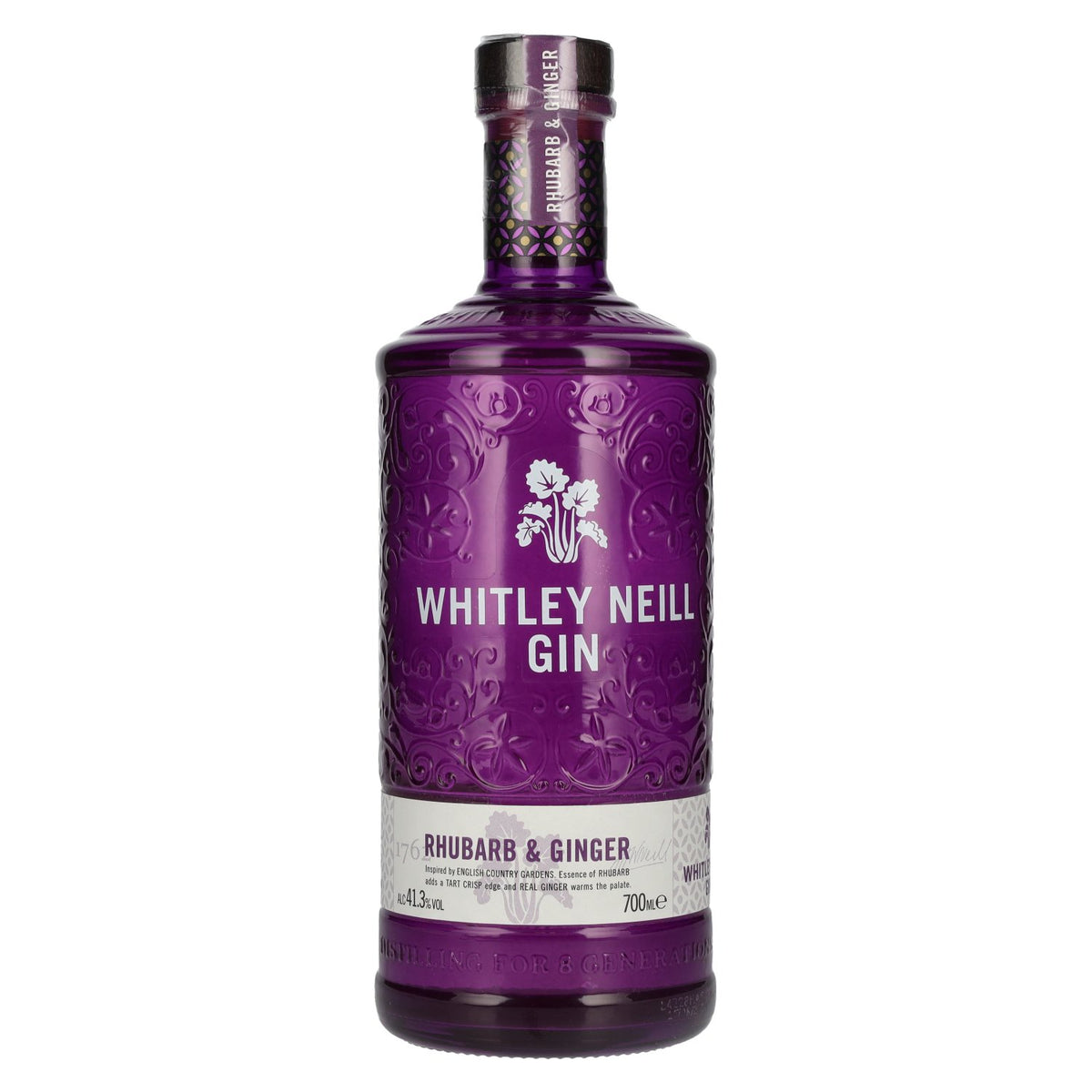 Whitley Neill RHUBARB & GINGER GIN 41.3% Vol. 0.7l