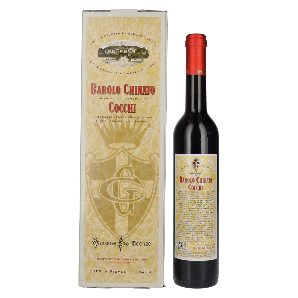 Cocchi Barolo Chinato 16.5% ABV, 0.5 litres, in a gift box