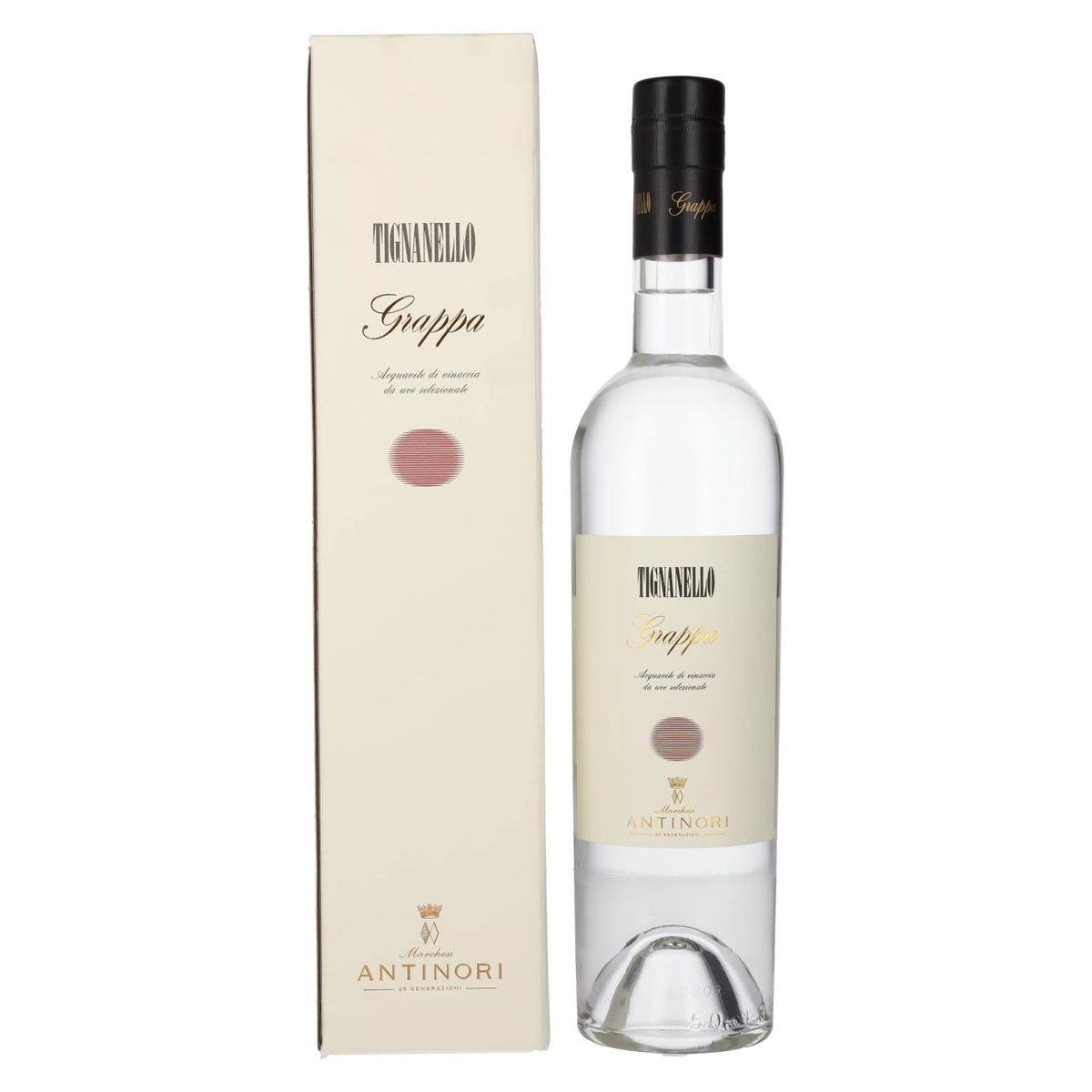 Antinori Grappa Tignanello 42% Vol. 0,5l in Geschenkbox
