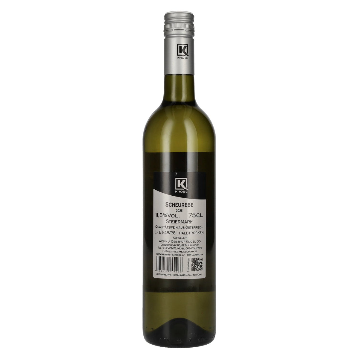 Knöbl Scheurebe 2025 11.5% vol. 0.75 l