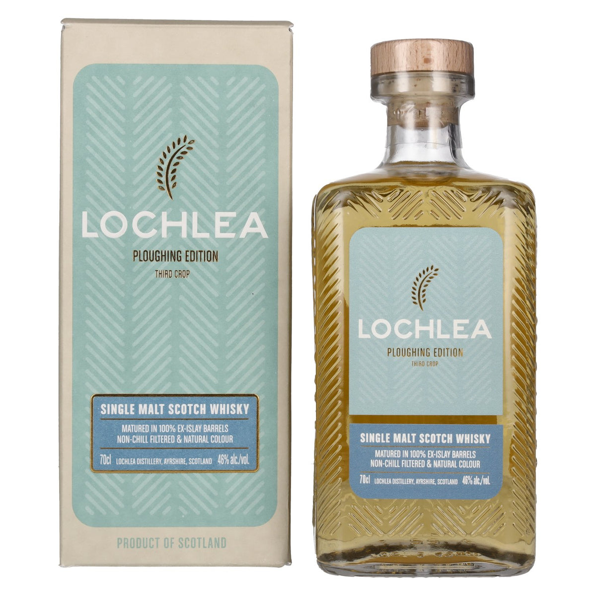 Lochlea PLOUGHING EDITION Third Crop Single Malt Scotch Whisky 46% Vol. 0.7l in gift box